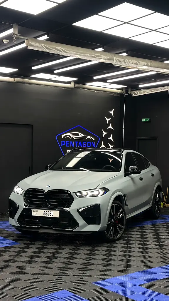 BMW X6 xDrive40i M Sport 2024 | GCC | X6M Kit | Full PPF | 28K KM - Image 5