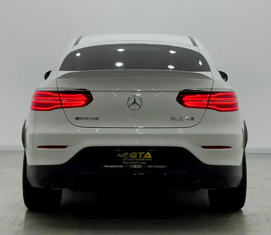 2019 Mercedes Benz GLC43 AMG 4MATIC Coupe, Warranty, 2027 GTA Service Pack, Excellent Condition, GCC - Image 5