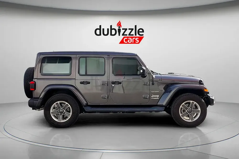 AED 1748/month | 2020 Jeep Wrangler Unlimited Sahara | GCC Specs | Ref#471640 - Image 4