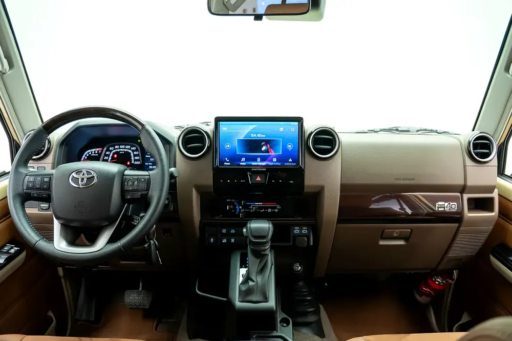 GCC SPECS AL FUTTAIM WARRANTY + SERVICE - 2025 TOYOTA LAND CRUISER 70 SERIES LX 40TH ANNIVERSARY - Image 8