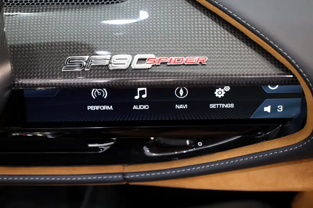 2022 Ferrari SF90 Spider, JBL Audio, Carbon Fiber Interior, ADAS Full Pack, Dealer Service Package!! - Image 6