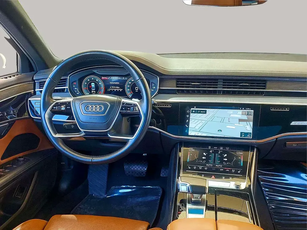 AED 2355/month | 2022 Audi A8  | GCC Specs | Ref#475977 - Image 9