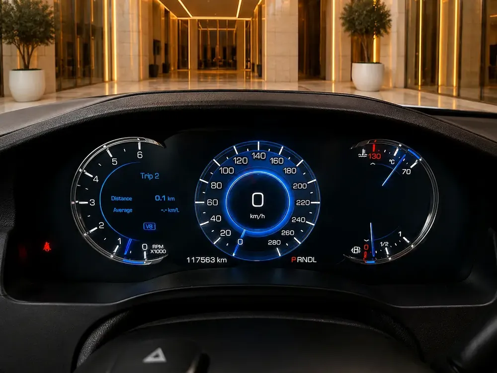 2017 Cadillac Escalade Premium Luxury | GCC Specs | Meticulously Maintained - Image 7