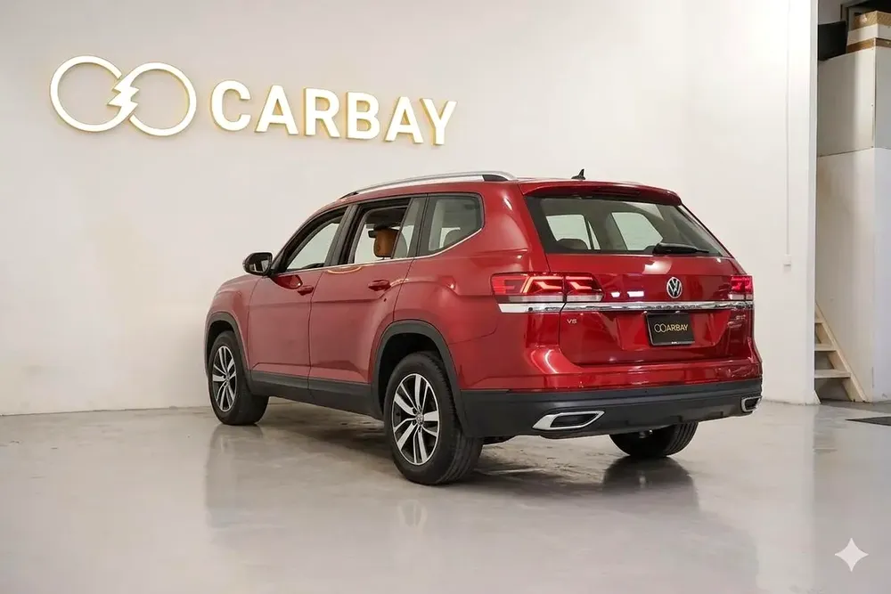 AED 1018 PM | VOLKSWAGEN TERAMONT 2021 | FULL AGENCY SERVICE HISTORY | COMFORTLINE | 7-SEATER | GCC - Image 7