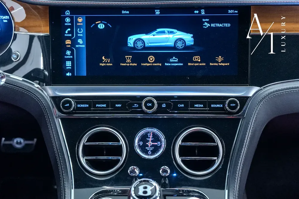 2019 Bentley Continental GT W12, Service History With Bentley, Warranty, Fully Loaded, GCC Specs - Image 10