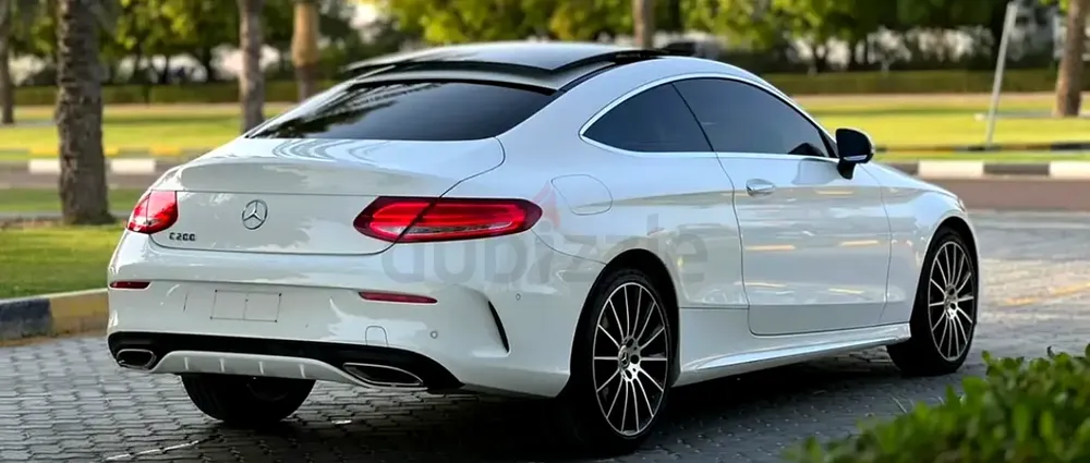 2018 Mercedes-Benz C-Class C200 Coupe | GCC Specs | Low Mileage - Image 4