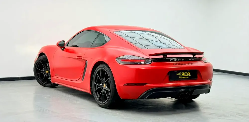 2018 Porsche 718 Cayman GTS, Porsche Warranty+Full Service History, Full PPF, GCC - Image 4