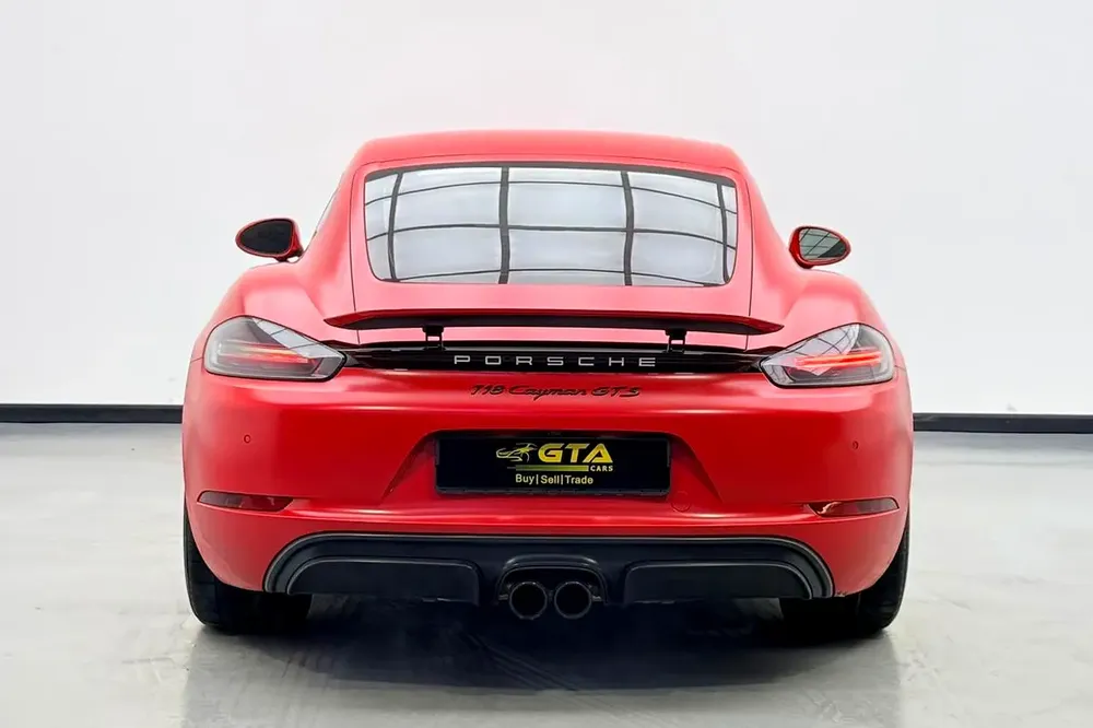 2018 Porsche 718 Cayman GTS, Porsche Warranty+Full Service History, Full PPF, GCC - Image 5