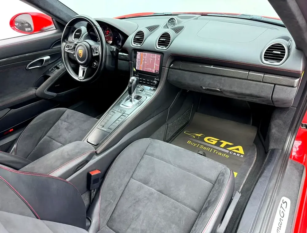 2018 Porsche 718 Cayman GTS, Porsche Warranty+Full Service History, Full PPF, GCC - Image 9