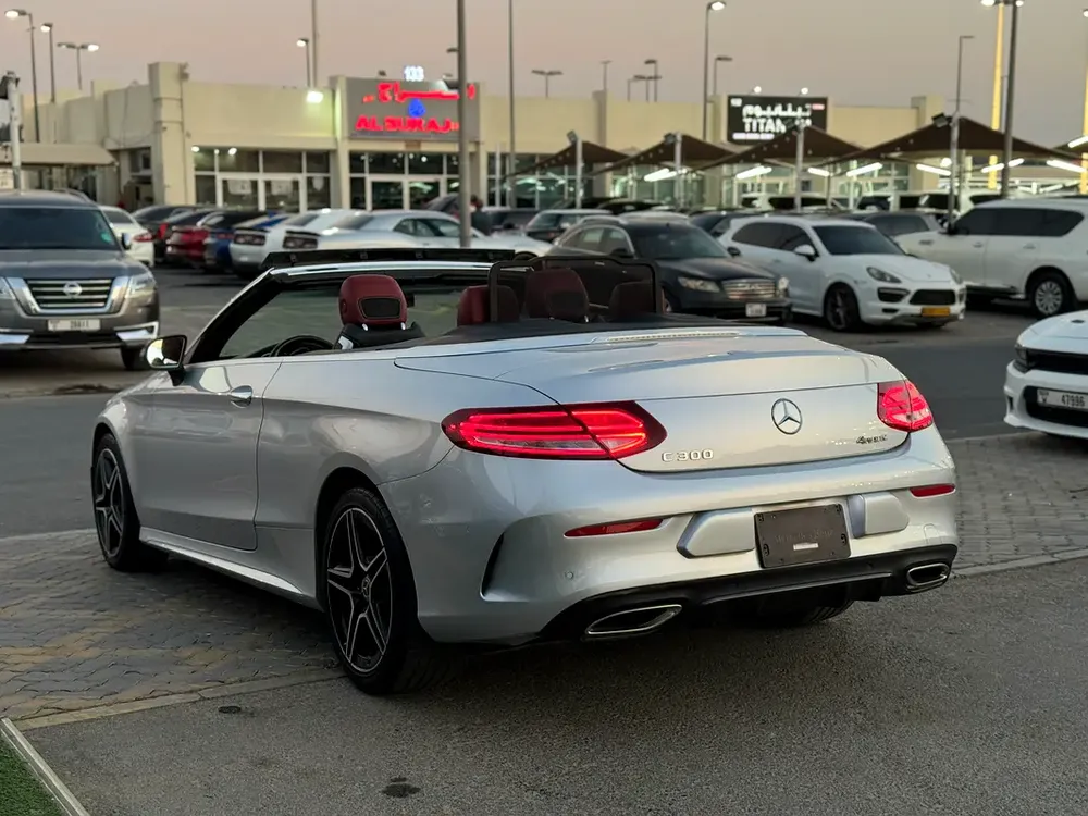 Mercedes C300 convertible soft top usa imported with perfect condition - Image 5