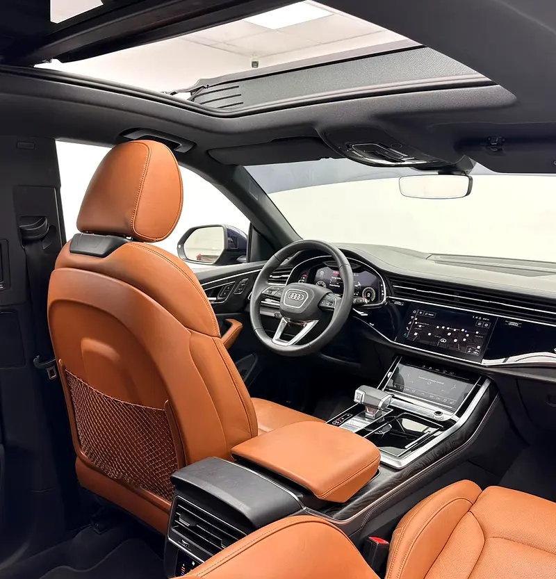 2023 Audi Q8 S line 55 TFSI Quattro, Dec/2027 Audi Warranty + Service Package,  FSH, GCC - Image 13