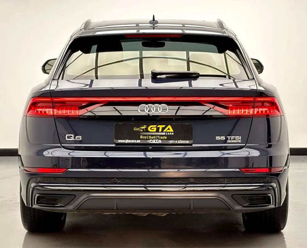 2023 Audi Q8 S line 55 TFSI Quattro, Dec/2027 Audi Warranty + Service Package,  FSH, GCC - Image 5
