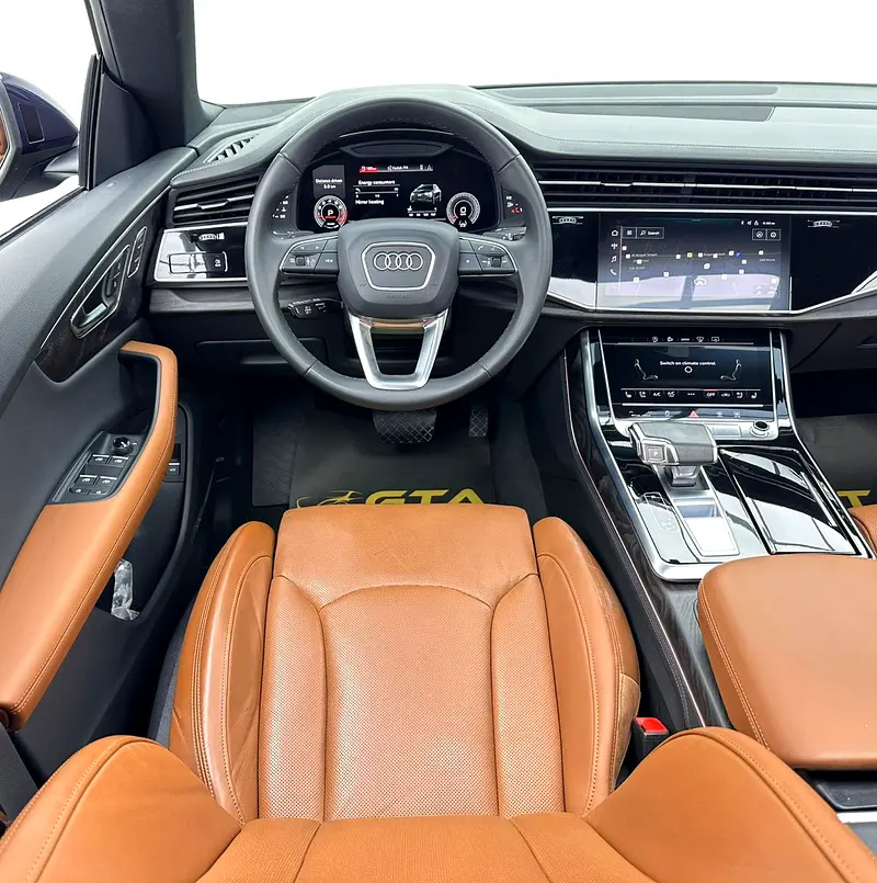 2023 Audi Q8 S line 55 TFSI Quattro, Dec/2027 Audi Warranty + Service Package,  FSH, GCC - Image 8