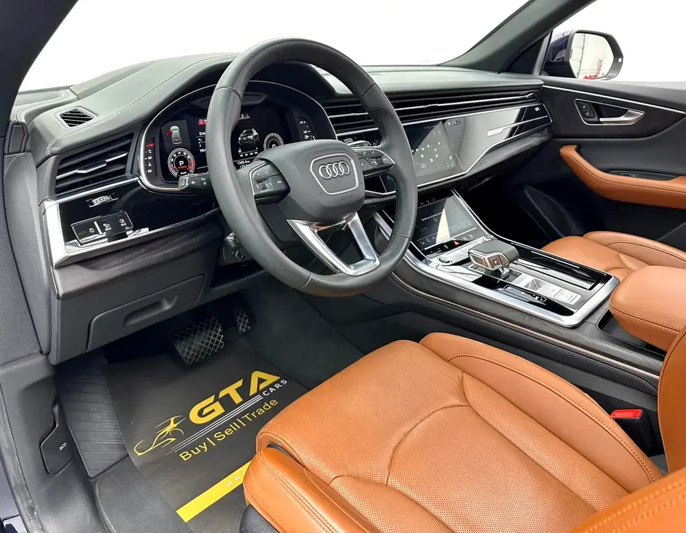 2023 Audi Q8 S line 55 TFSI Quattro, Dec/2027 Audi Warranty + Service Package,  FSH, GCC - Image 9
