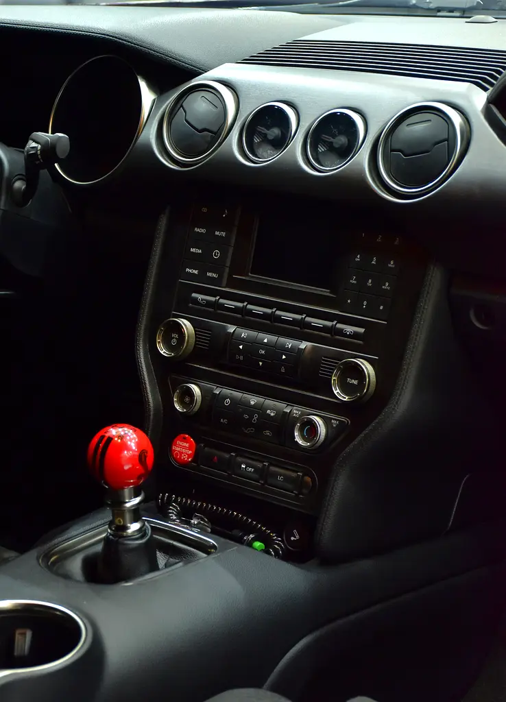 EXCELLENT DEAL for our Ford Mustang SHELBY GT350 ( 2017 Model ) in Red Color GCC Specs - Image 14