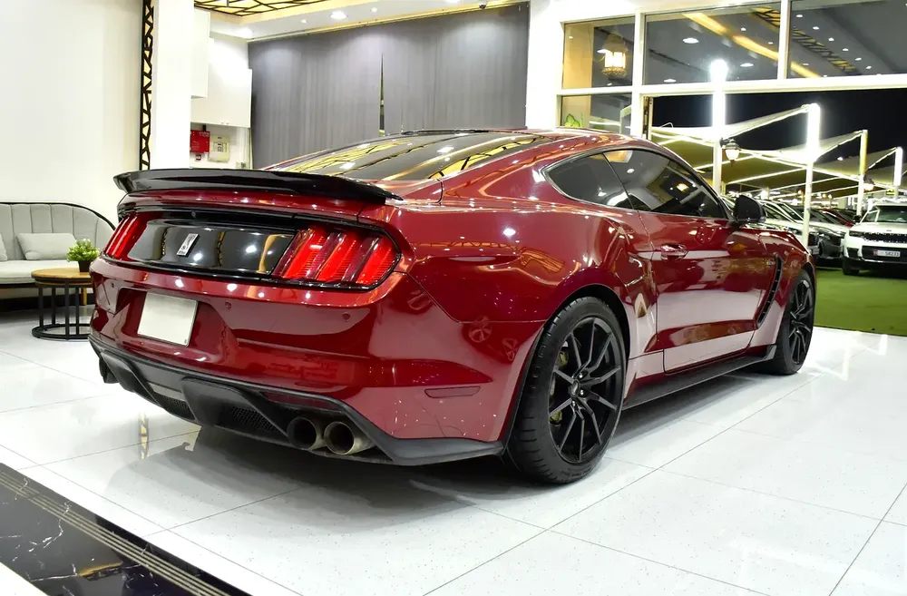 EXCELLENT DEAL for our Ford Mustang SHELBY GT350 ( 2017 Model ) in Red Color GCC Specs - Image 6