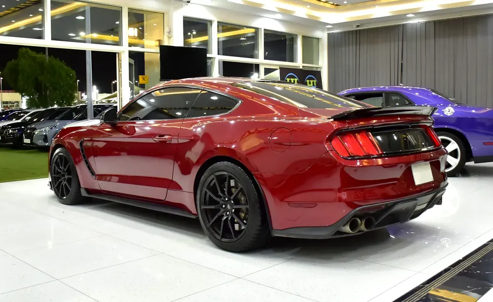 EXCELLENT DEAL for our Ford Mustang SHELBY GT350 ( 2017 Model ) in Red Color GCC Specs - Image 7