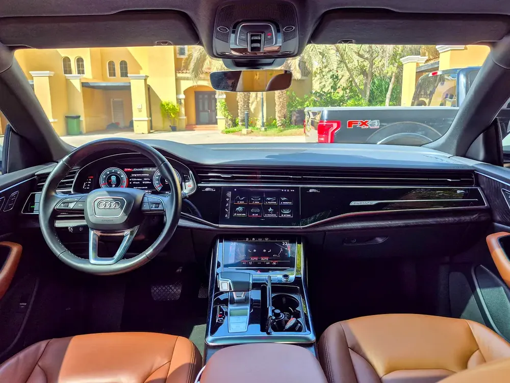 AED 2872/month | 2021 Audi Q8 55 TFSI quattro S line | GCC Specs | Ref#461708 - Image 9