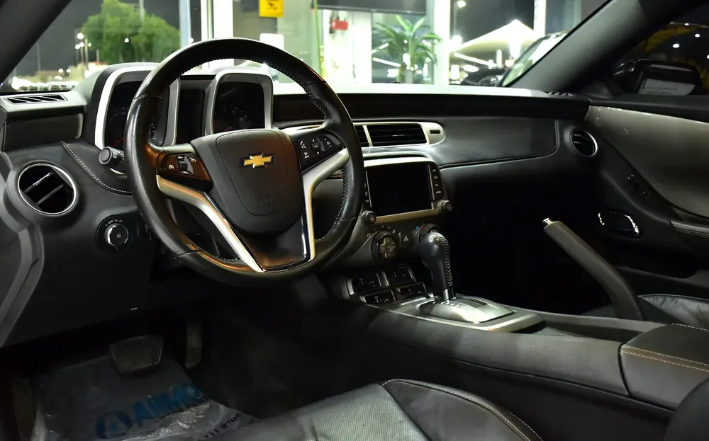 EXCELLENT DEAL for our Chevrolet Camaro RS ( 2014 Model ) in Black Color GCC Specs - Image 11