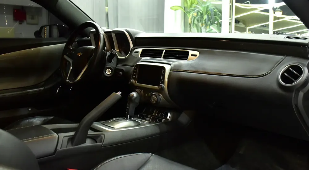 EXCELLENT DEAL for our Chevrolet Camaro RS ( 2014 Model ) in Black Color GCC Specs - Image 12