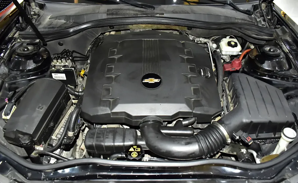 EXCELLENT DEAL for our Chevrolet Camaro RS ( 2014 Model ) in Black Color GCC Specs - Image 19