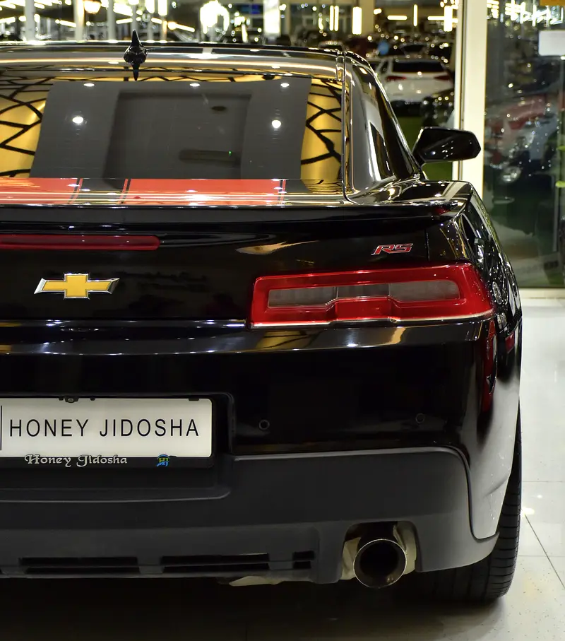 EXCELLENT DEAL for our Chevrolet Camaro RS ( 2014 Model ) in Black Color GCC Specs - Image 9