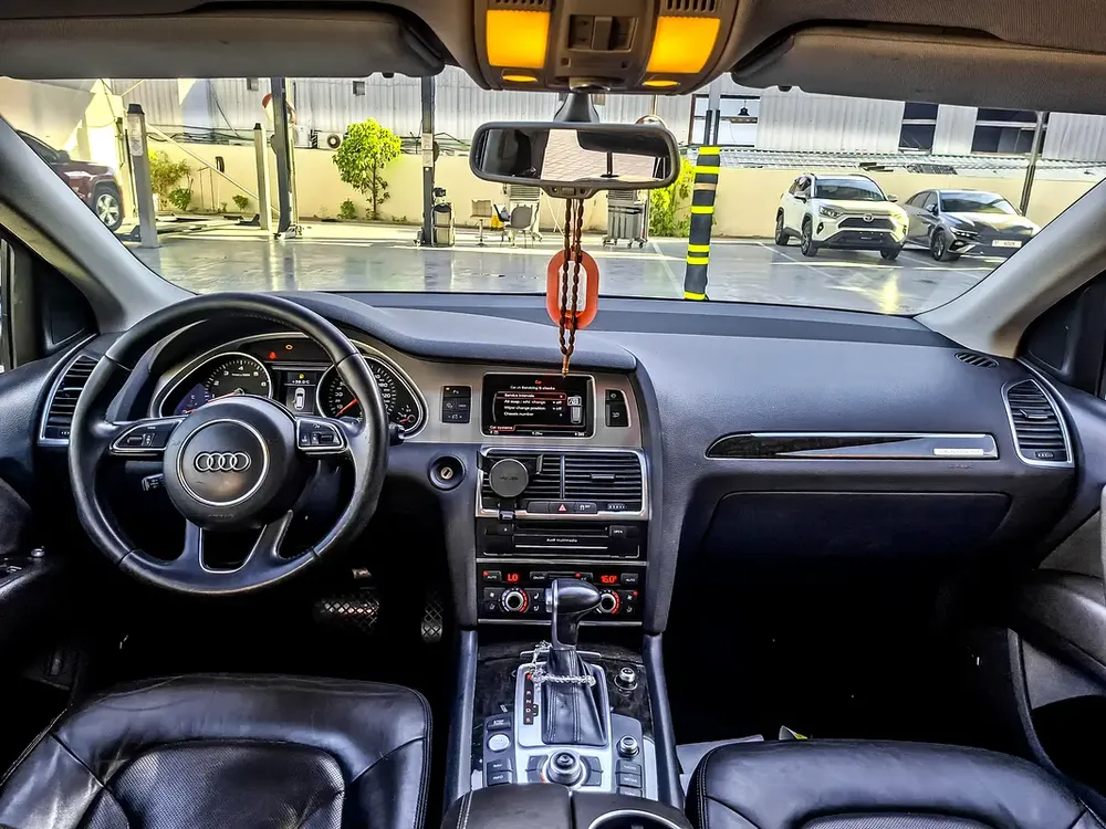 AED 1714/month | 2015 Audi Q7 40 TFSI Quattro | GCC Specs | Ref#466567 - Image 9