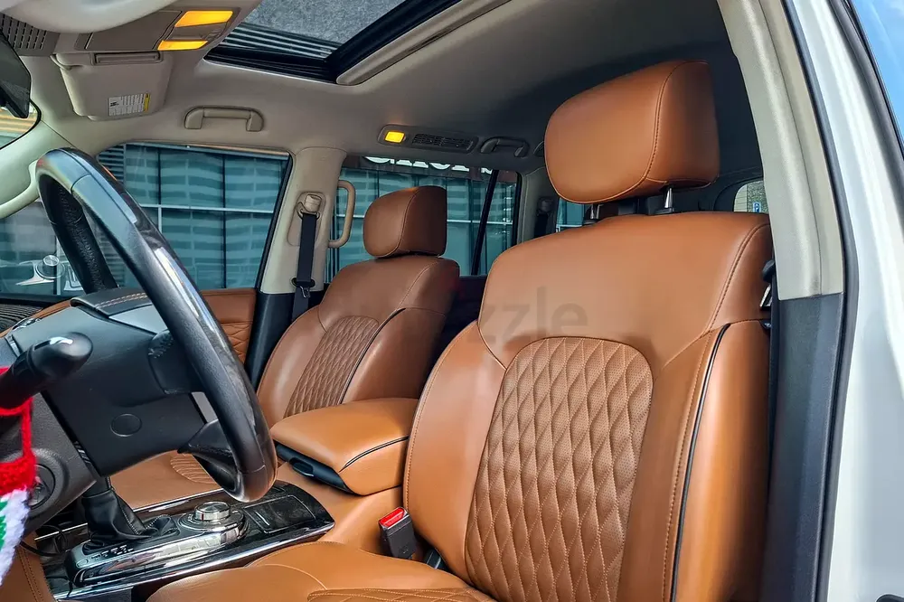 AED 1900/month | 2019 Infiniti QX80  | GCC Specs | Ref#445211 - Image 11