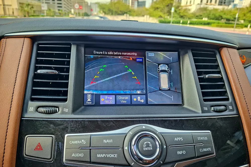 AED 1900/month | 2019 Infiniti QX80  | GCC Specs | Ref#445211 - Image 15