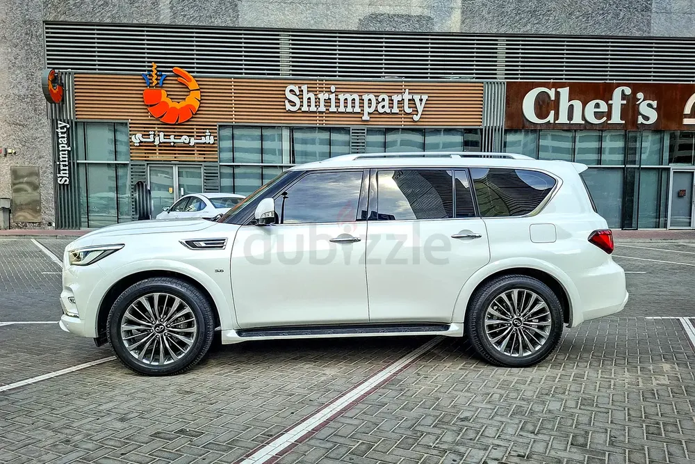 AED 1900/month | 2019 Infiniti QX80  | GCC Specs | Ref#445211 - Image 5