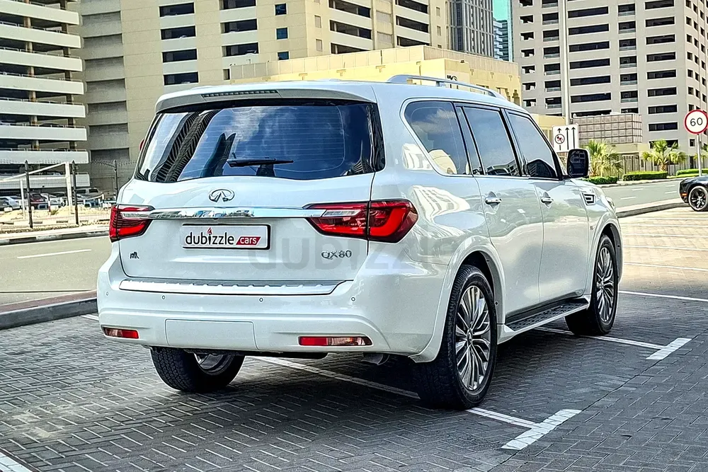 AED 1900/month | 2019 Infiniti QX80  | GCC Specs | Ref#445211 - Image 6