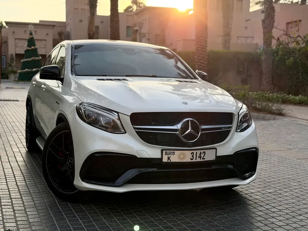 Mercedes GLE 63S Coupe White 2018 Low Mileage In Excellent Condition - Image 4