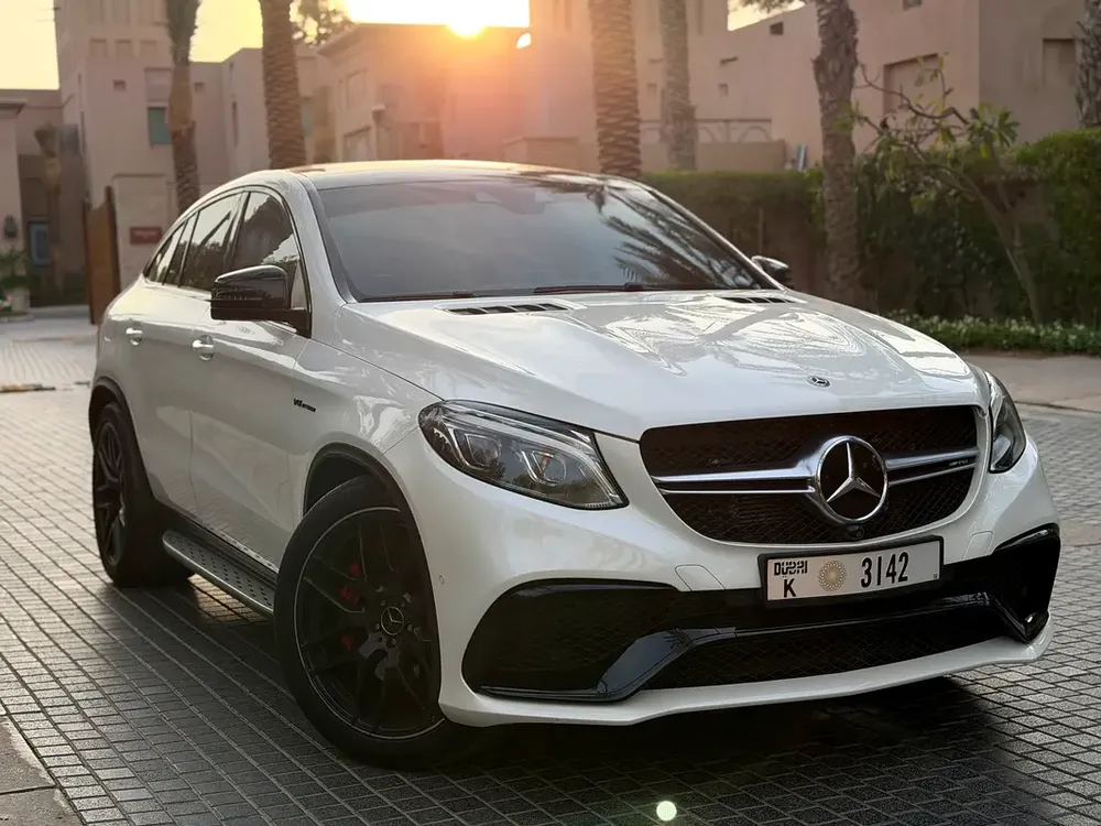 Mercedes GLE 63S Coupe White 2018 Low Mileage In Excellent Condition - Image 5