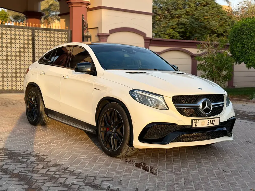 Mercedes GLE 63S Coupe White 2018 Low Mileage In Excellent Condition - Image 9