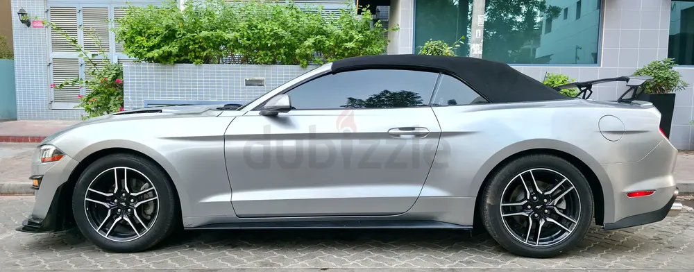 Ford Mustang EcoBoost Convertible 2023 Silver Premium Edition - Image 9