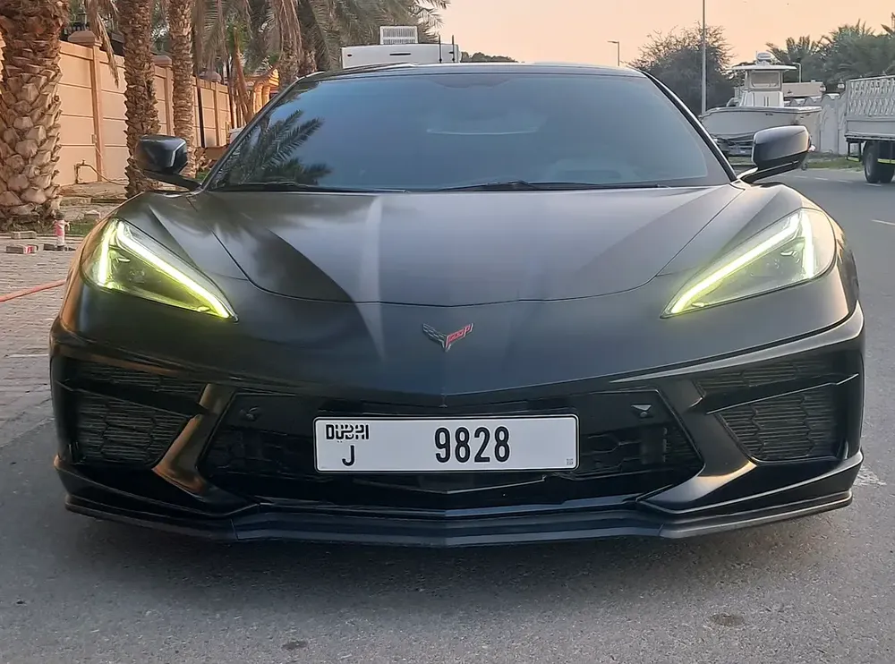 CORVETTE C8 2023 3LT 70TH YEAR EDITION FULL OPTION GCC WARRANTY AL GHANDI AUTOS ,TOP OPTION - Image 5