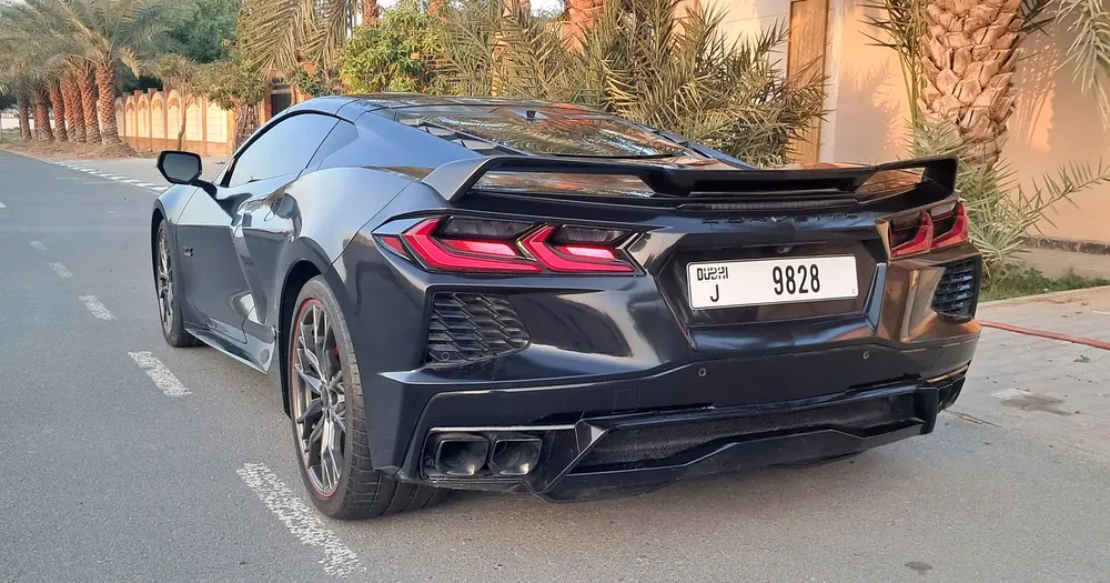 CORVETTE C8 2023 3LT 70TH YEAR EDITION FULL OPTION GCC WARRANTY AL GHANDI AUTOS ,TOP OPTION - Image 8