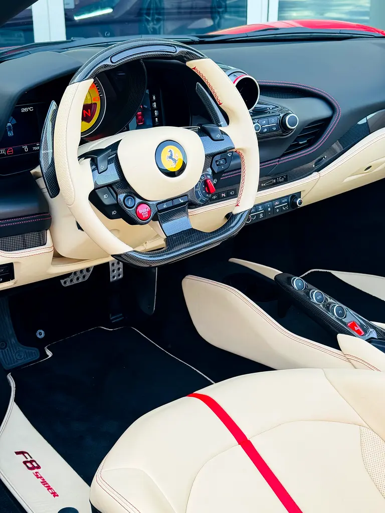 FERRARI F8 SPIDER 2022 full carbon  low mileage full service history - Image 14