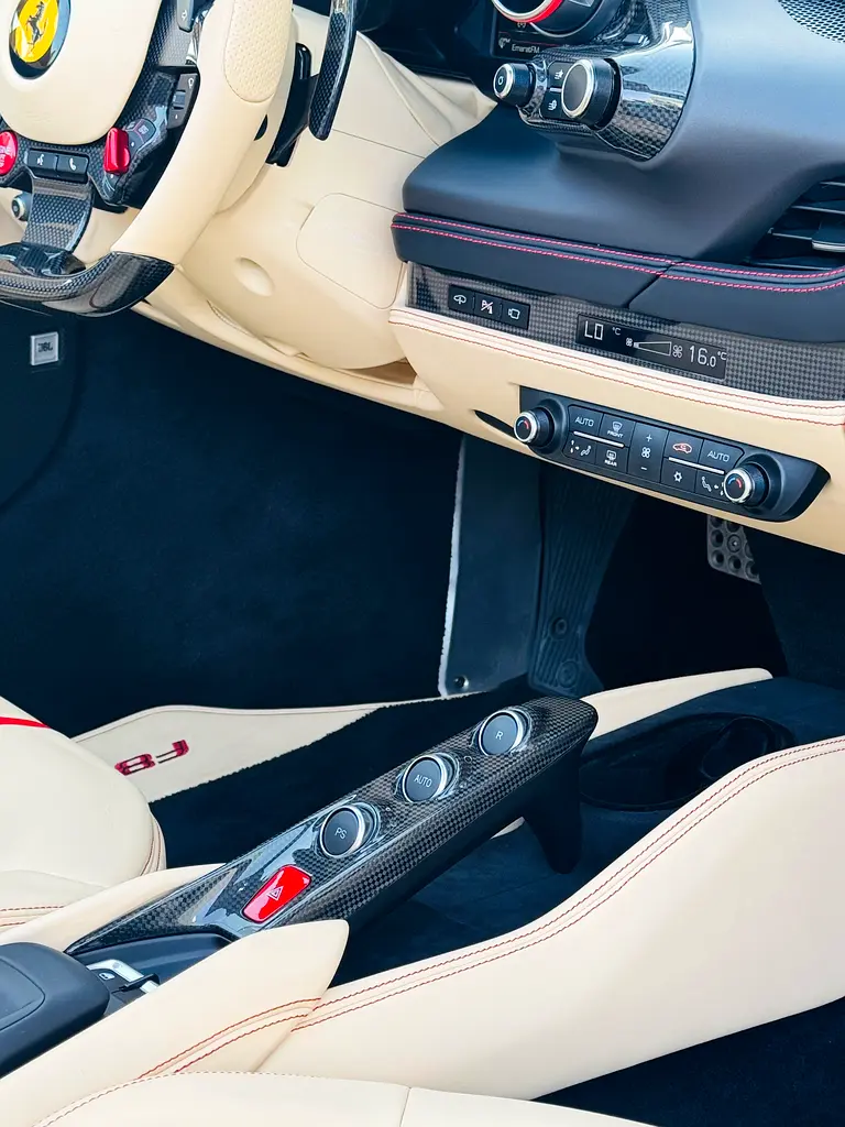 FERRARI F8 SPIDER 2022 full carbon  low mileage full service history - Image 16
