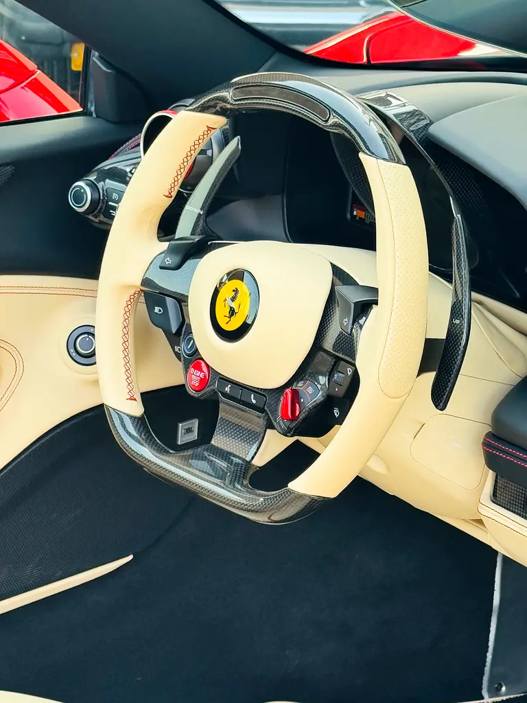 FERRARI F8 SPIDER 2022 full carbon  low mileage full service history - Image 17