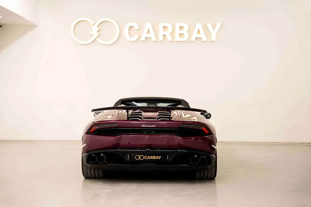 AED 17,164 PM | LAMBORGHINI HURACAN SPYDER 2017 | LP 610 | WELL MAINTAINED | 1 YEAR WARRANTY - Image 4