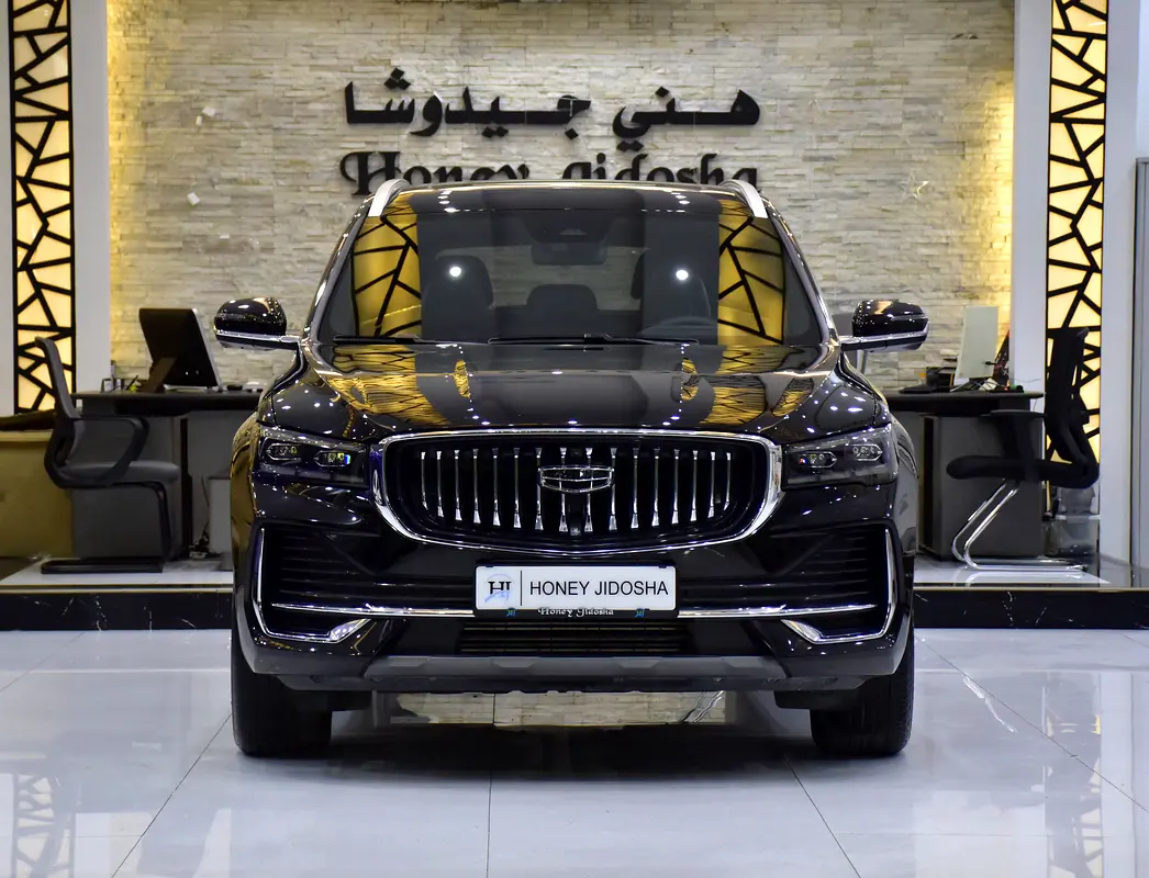 AED 936 EMi for 5Yrs | Geely Monjaro L ( 2024 Model ) in Black Color Chinese Specs