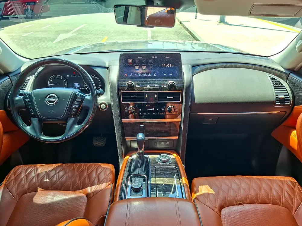 AED 2583/month | 2022 Nissan Patrol SE Platinum | GCC Specs | Ref#460522 - Image 9