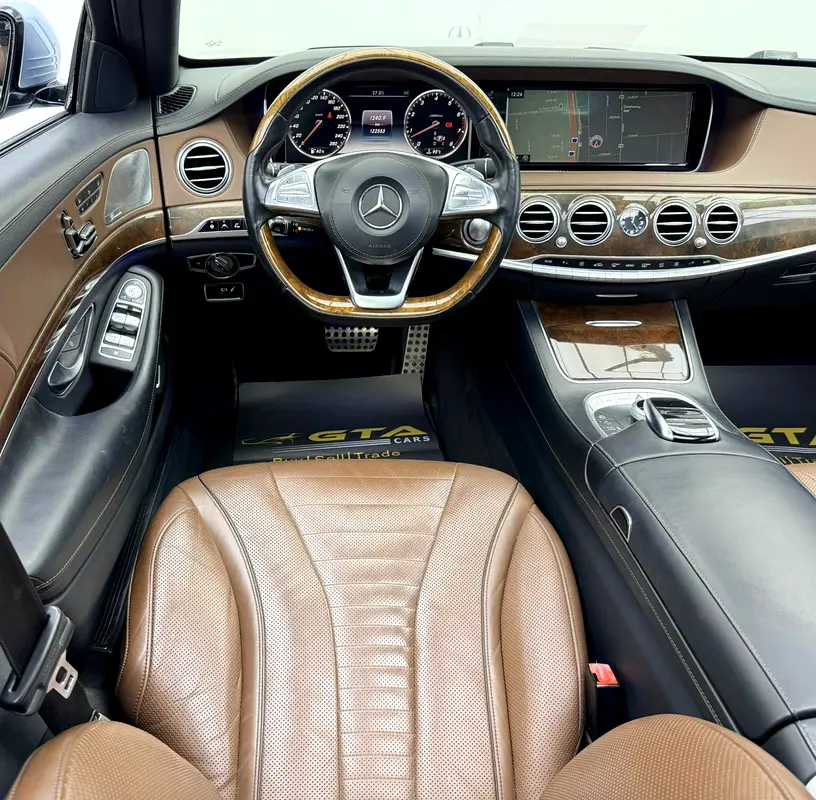 2016 Mercedes Benz S500, Head-Up Display, Burmester Premium Sound System, Excellent Condition, GCC - Image 14