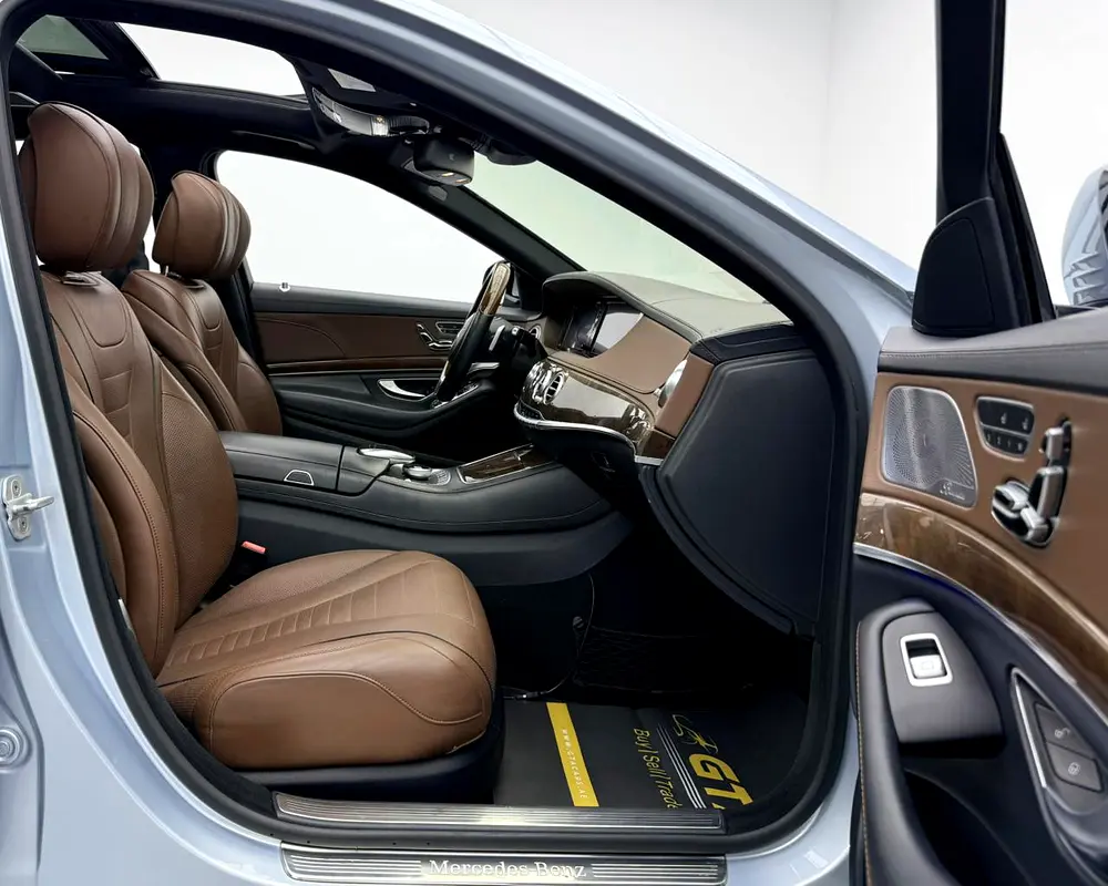 2016 Mercedes Benz S500, Head-Up Display, Burmester Premium Sound System, Excellent Condition, GCC - Image 9