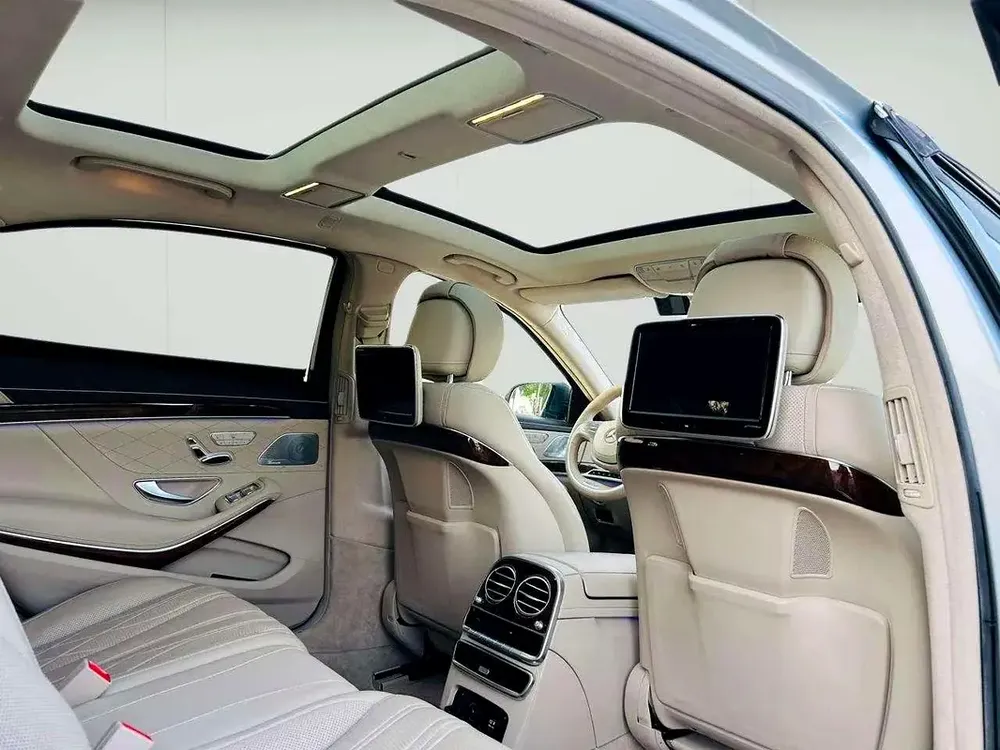 MERCEDES BENZ S63 ///AMG - 2014 - SILVER WITH BEIGE - SUPER CLEAN CAR FRESH JAPAN IMPORT - Image 11
