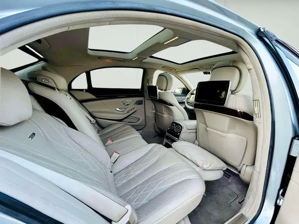 MERCEDES BENZ S63 ///AMG - 2014 - SILVER WITH BEIGE - SUPER CLEAN CAR FRESH JAPAN IMPORT - Image 14