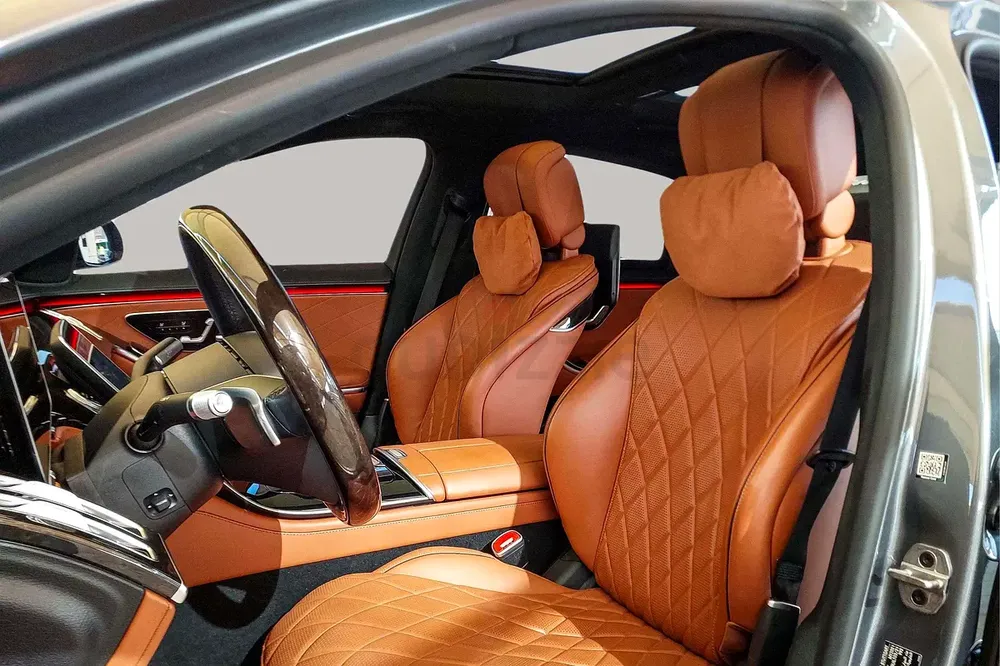 AED 4558/month | 2021 Mercedes-Benz S-Class S 500 4Matic | GCC Specs | Ref#426480 - Image 11