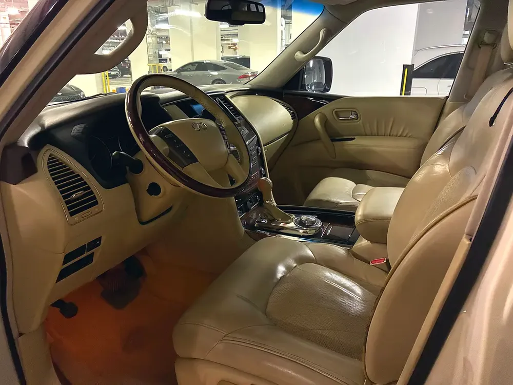 Infiniti QX56 2011 | White | Luxury | Single Owner | Excellent Condition - Image 10