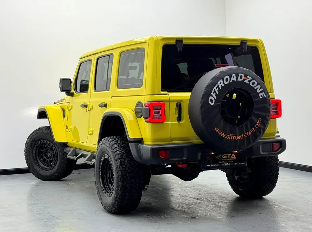 2022 Jeep Wrangler Unlimited Rubicon, 2027 Jeep Warranty and Service Pack, GCC - Image 4